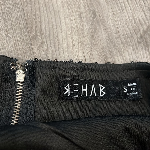 Rehab sequined rocker skirt, EUC - Picture 3 of 6